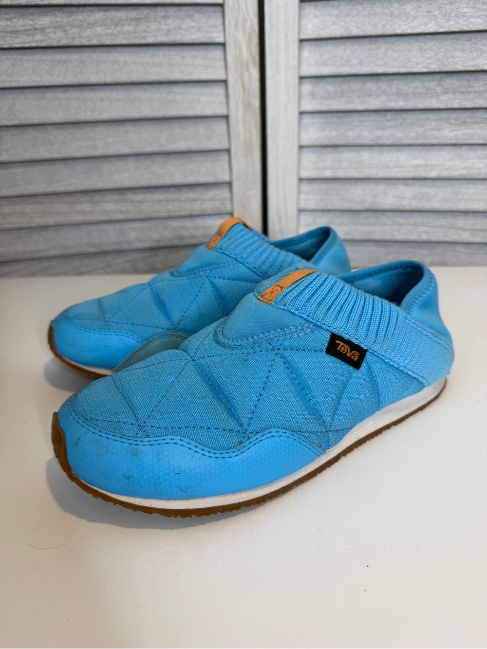 Teva Women’s ReEmber Moccasin Shoes Blue Size 7
